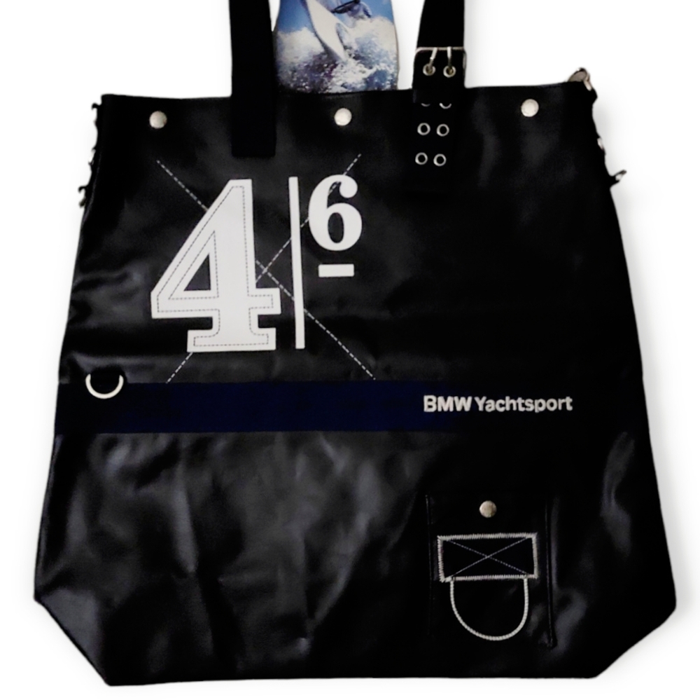 NWT BMW YACHTSPORT Large Tote/Messenger/Beach Bag